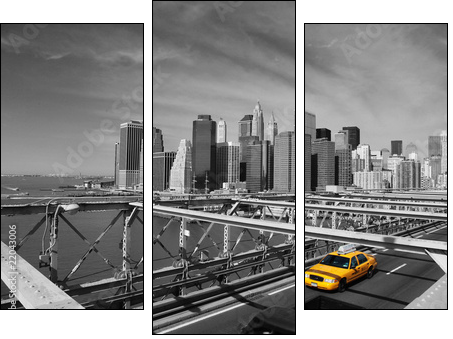 Taxi w Nowym Jorku – kurs do biznesowego centrum świata
 - Obraz trzyczęściowy, Tryptyk