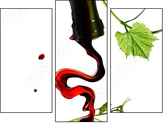 Wino z artystyczną duszą
 - Obraz trzyczęściowy, Tryptyk