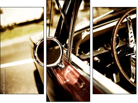 Klasyczny samochód – spojrzenie wstecz na historię
 - Obraz trzyczęściowy, Tryptyk