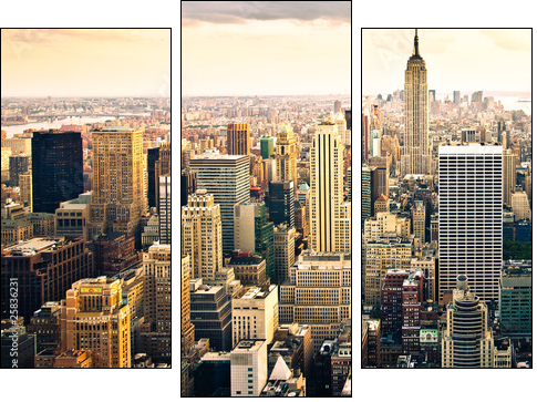 Nowy York – miasto szerokich horyzontów
 - Obraz trzyczęściowy, Tryptyk