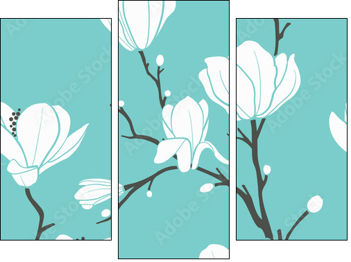 Stalowe magnolie – grafika
 - Obraz trzyczęściowy, Tryptyk
