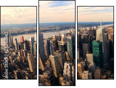 drapacze chmur na Manhattanie
 - Obraz trzyczęściowy, Tryptyk