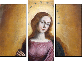 Our Lady Immaculate 2  - Obraz trzyczęściowy, Tryptyk