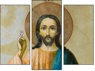 Icon  - Obraz trzyczęściowy, Tryptyk
