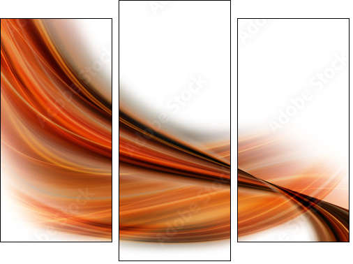 abstract elegant background design with space for your text  - Obraz trzyczęściowy, Tryptyk