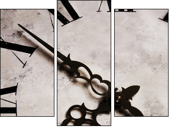 Zegar – klasyczna tarcza
 - Obraz trzyczęściowy, Tryptyk