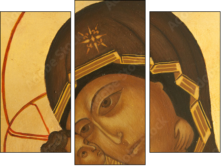 orthodox icon  - Obraz trzyczęściowy, Tryptyk