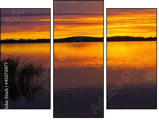 Mazury_001  - Obraz trzyczęściowy, Tryptyk