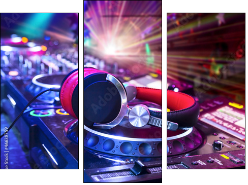 DJ, zapuść dobry beat! - Obraz trzyczęściowy, Tryptyk