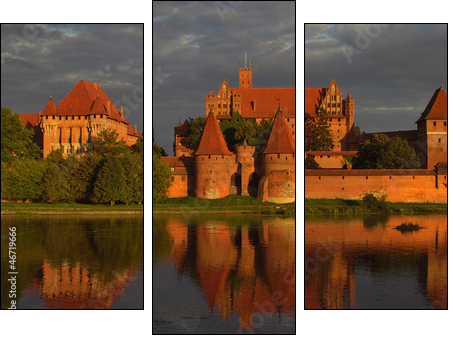 Marienburg  - Obraz trzyczęściowy, Tryptyk