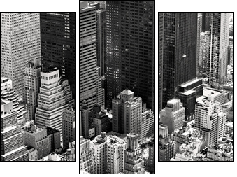 Manhattan, New York City. USA.  - Obraz trzyczęściowy, Tryptyk
