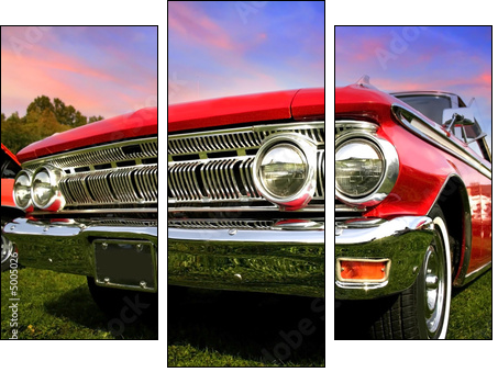 Muscle Car – klasyka potęgi silnika
 - Obraz trzyczęściowy, Tryptyk