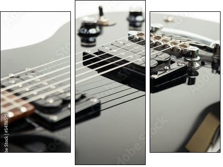 Gitara elektryczna  - Obraz trzyczęściowy, Tryptyk