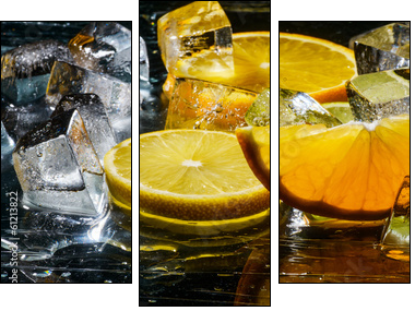 lemon  - Obraz trzyczęściowy, Tryptyk