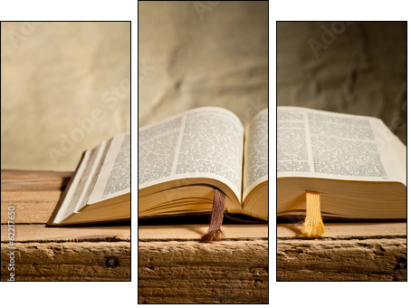 Bible  - Obraz trzyczęściowy, Tryptyk