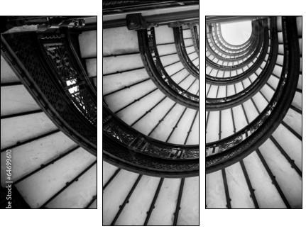 Gdy ze schodów w dół spojrzę... - Obraz trzyczęściowy, Tryptyk