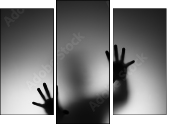 Ghosts Hand  - Obraz trzyczęściowy, Tryptyk