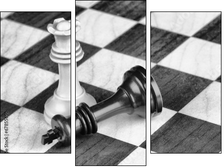 Chess  - Obraz trzyczęściowy, Tryptyk