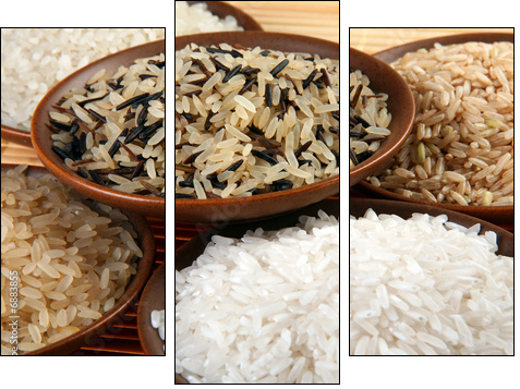 Ryż dziki, ryż biały – azjatyckie smaki
 - Obraz trzyczęściowy, Tryptyk