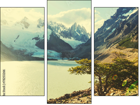 Cerro Torre  - Obraz trzyczęściowy, Tryptyk