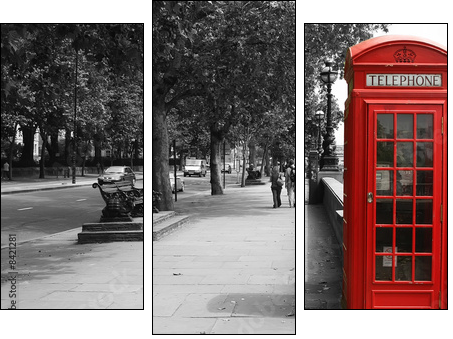 Budka telefoniczna – londyński łącznik
 - Obraz trzyczęściowy, Tryptyk