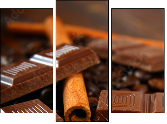 Gorzka czekolada z cynamonem
 - Obraz trzyczęściowy, Tryptyk