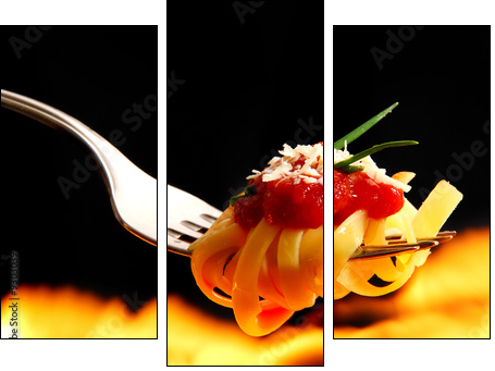 Spaghetti – włoskie smaki w Twojej jadalni
 - Obraz trzyczęściowy, Tryptyk