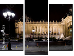Pałacyk Petit Palais nocą- Paryż
 - Obraz trzyczęściowy, Tryptyk