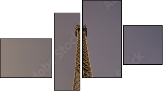 U podnóży Paryża - Obraz czteroczęściowy, Fortyk