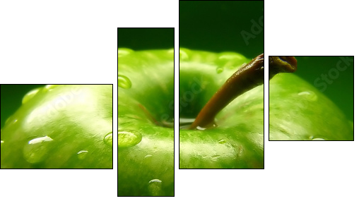 Zielone jabłuszko – aromat natury
 - Obraz czteroczęściowy, Fortyk