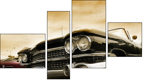 Klasyczne auto – szybkie i wściekłe
 - Obraz czteroczęściowy, Fortyk
