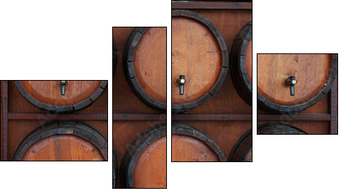 Prywatna piwniczka z winami
 - Obraz czteroczęściowy, Fortyk