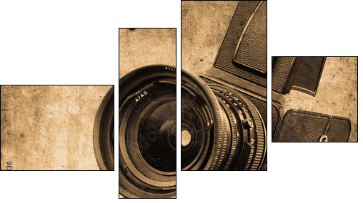 Prawie jak camera obscura – historia fotografii
 - Obraz czteroczęściowy, Fortyk
