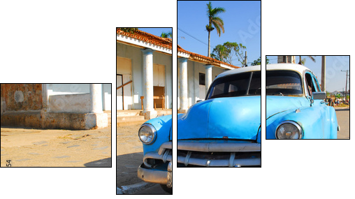 Kubański oldtimer w pełnym słońcu
 - Obraz czteroczęściowy, Fortyk