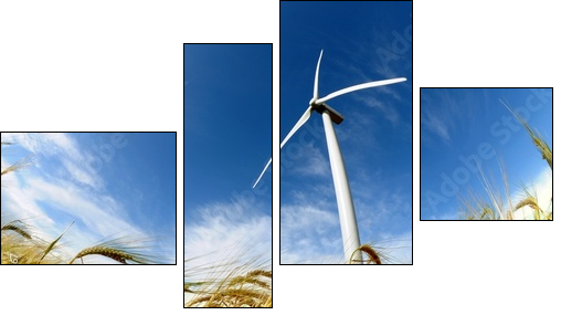 Turbiny – potęga wiatru, siła natury
 - Obraz czteroczęściowy, Fortyk