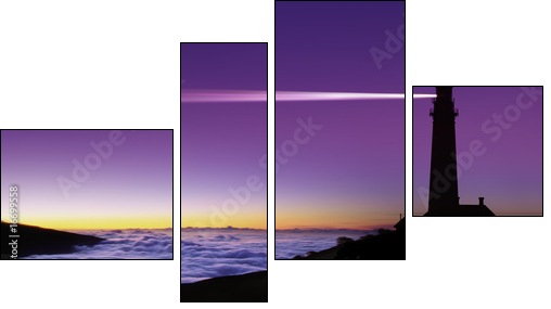Latarnia morska – nocny przewodnik
 - Obraz czteroczęściowy, Fortyk