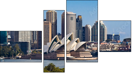 Sydney – opera z miastem w tle
 - Obraz czteroczęściowy, Fortyk