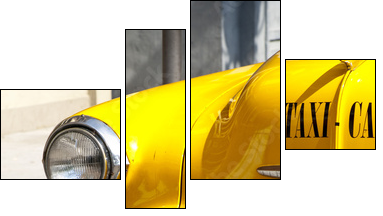 Żółta taksówka
 - Obraz czteroczęściowy, Fortyk