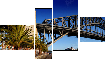 Potęga mostów- Sydney
 - Obraz czteroczęściowy, Fortyk
