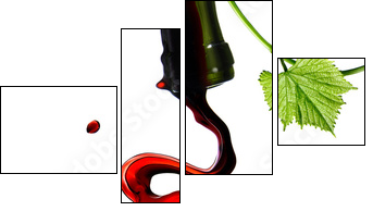 Wino z artystyczną duszą
 - Obraz czteroczęściowy, Fortyk