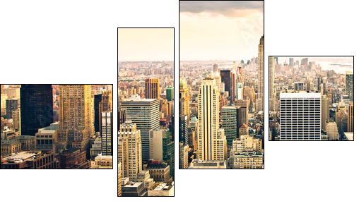 Nowy York – miasto szerokich horyzontów
 - Obraz czteroczęściowy, Fortyk