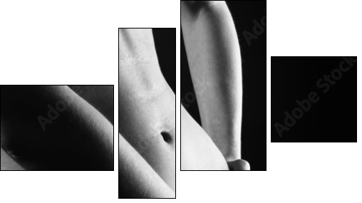 SensualitÃ©  - Obraz czteroczęściowy, Fortyk