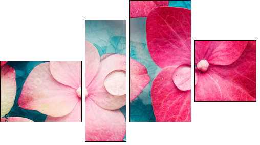 Odświeżające kwiaty – wellness & spa
 - Obraz czteroczęściowy, Fortyk