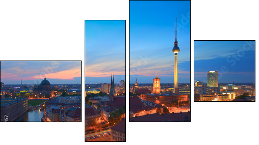Berlin – nastrojowa stolica u skraju nocy
 - Obraz czteroczęściowy, Fortyk