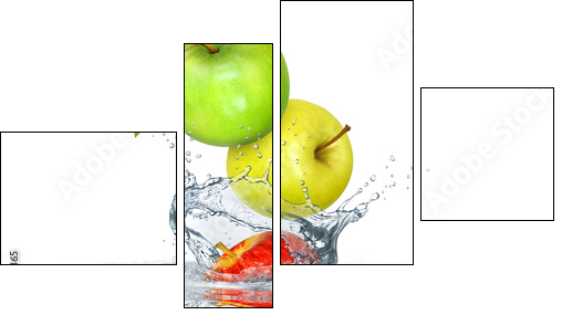 Obst 344  - Obraz czteroczęściowy, Fortyk