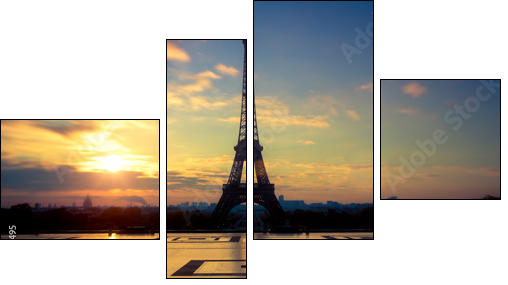 Cały Paryż w jednym akcie – Wieża Eiffela
 - Obraz czteroczęściowy, Fortyk