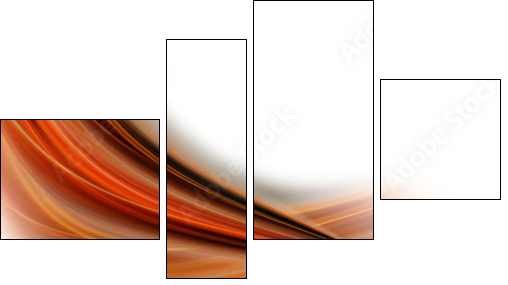 abstract elegant background design with space for your text  - Obraz czteroczęściowy, Fortyk
