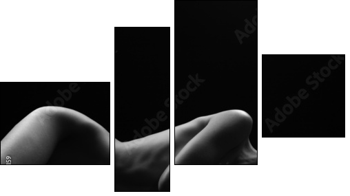 nudity  - Obraz czteroczęściowy, Fortyk