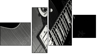 E Gitarre  - Obraz czteroczęściowy, Fortyk