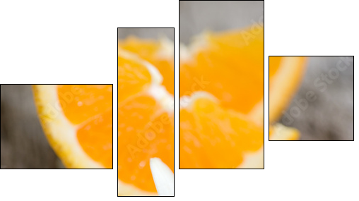 OrangenblÃ¼te  - Obraz czteroczęściowy, Fortyk